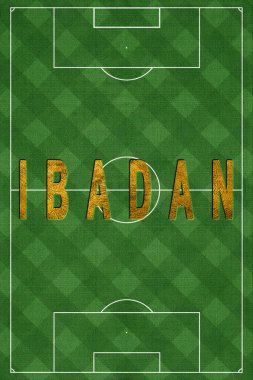 Ibadan Turizm ve Seyahat, beyaz arka plan