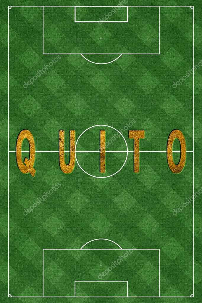 Quito Tourism and travel, white background