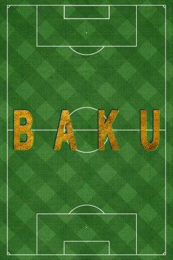 Bakü Turizm ve Seyahat, beyaz arka plan