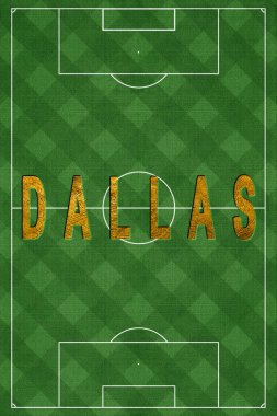 Dallas Turizm ve Seyahat, beyaz arka plan