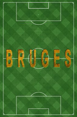 Bruges Turizm ve Seyahat, beyaz arka plan