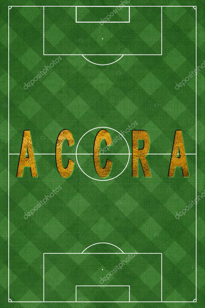 Accra Tourism and travel, white background