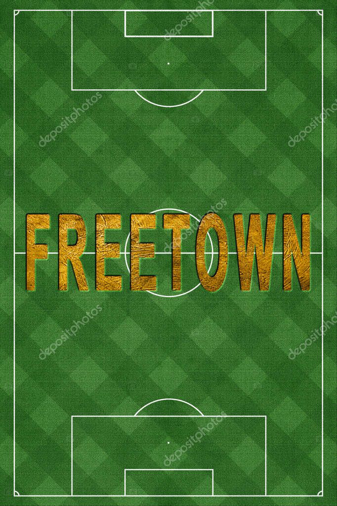 Freetown Tourism and travel, white background