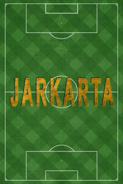 Jakarta Turizm ve Seyahat, beyaz arka plan