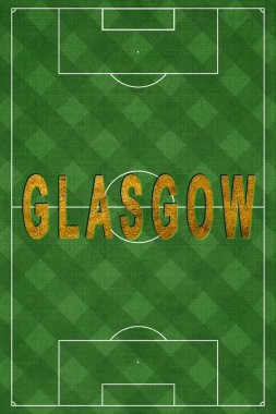 Glasgow Turizm ve Seyahat, beyaz arka plan