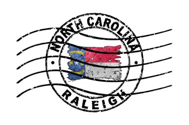 Kuzey Carolina Pasaportu Bayrak Seyahat Belgesi Sembolü