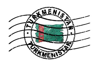 Türkmenistan Pasaportu Bayrak Seyahat Belgesi Sembolü
