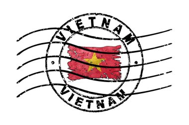 Vietnam Pasaportu Bayrak Seyahat Belgesi Sembolü