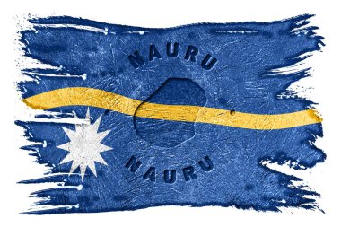 Harita Fırça Vuruşu, Kırpma Yolu ile Nauru Bayrağı