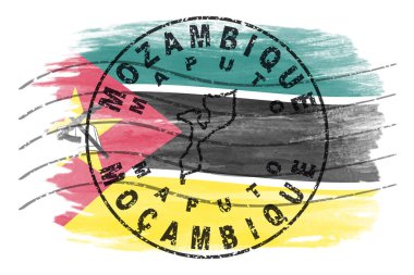 Mozambik Maputo Yuvarlak Harita Tasarımı