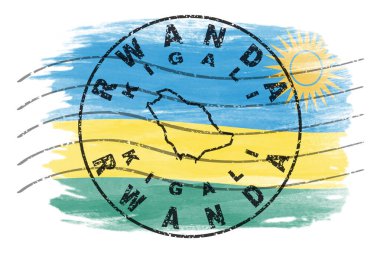 Ruanda Kigali Yuvarlak Harita Tasarımı