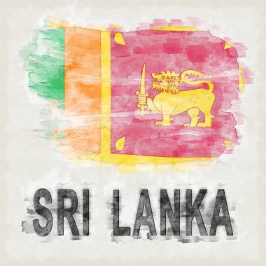 Ülke Adı Arkaplan Sri Lanka Ulusal Renkleri