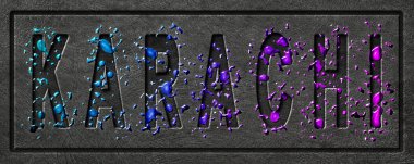 Neon Karachi Parıltısı, Renk Sıçratma Şehri