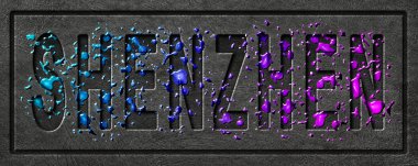 Neon Shenzhen Parıltısı, Renk Sıçrama Şehri