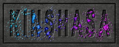 Neon Kinşasa Parıltısı, Renk Sıçratma Şehri