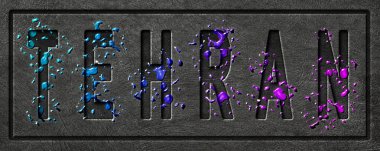 Neon Tahran Parıltısı, Renk Sıçratma Şehri