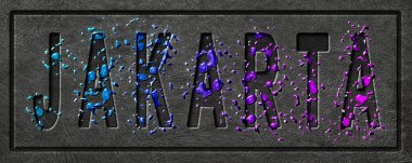 Neon Jakarta Parıltısı, Renk Sıçratma Şehri