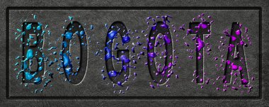 Neon Bogota Parıltısı, Renk Sıçratma Şehri