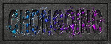 Neon Chongqing Parıltısı, Renk Sıçrama Şehri