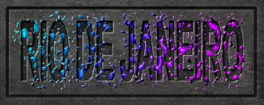 Neon Rio De Janeiro Glow, Renk Sıçrama Şehri