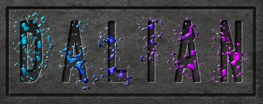 Neon Dalian Parıltısı, Renk Sıçratma Şehri