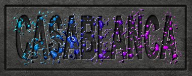 Neon Kazablanka Parıltısı, Renk Sıçrama Şehri