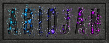 Neon Abidjan Parıltısı, Renk Sıçrama Şehri