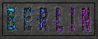 Neon Berlin Parıltısı, Renk Sıçratma Şehri