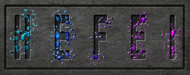 Neon Hefei Parıltısı, Renk Sıçratma Şehri