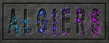 Neon Cezayir Parıltısı, Renk Sıçratma Şehri