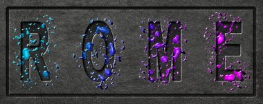 Neon Roma Parıltısı, Renk Sıçratma Şehri