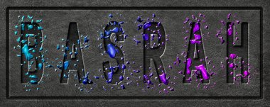 Neon Basrah Parıltısı, Renk Sıçratma Şehri