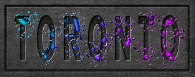 Neon Toronto Parıltısı, Renk Sıçratma Şehri