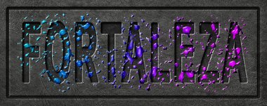 Neon Fortaleza Parıltısı, Renk Sıçratma Şehri