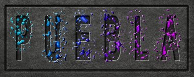 Neon Puebla Parıltısı, Renk Sıçratma Şehri