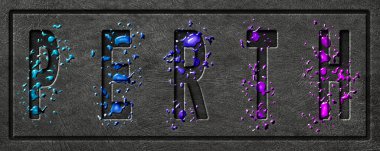 Neon Perth Parıltısı, Renk Sıçratma Şehri