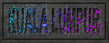 Neon Kuala Lumpur Parıltısı, Renk Sıçrama Şehri