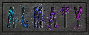 Neon Almaty Parıltısı, Renk Sıçrama Şehri