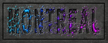 Neon Montreal Parıltısı, Renk Sıçratma Şehri