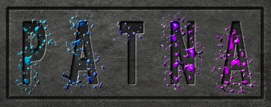 Neon Patna Parıltısı, Renk Sıçratma Şehri