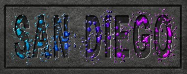 Neon San Diego Parıltısı, Renk Sıçrama Şehri