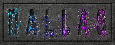 Neon Dallas Parıltısı, Renk Sıçratma Şehri