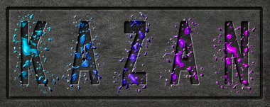 Neon Kazan Parıltısı, Renk Sıçratma Şehri