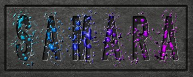 Neon Samara Parıltısı, Renk Sıçratma Şehri