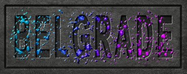 Neon Belgrad Parıltısı, Renk Sıçratma Kenti