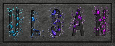 Neon Ulsan Parıltısı, Renk Sıçratma Şehri