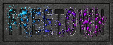 Neon Freetown Parıltısı, Renk Sıçrama Şehri