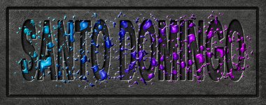 Neon Santo Domingo Parıltısı, Renk Sıçrama Şehri