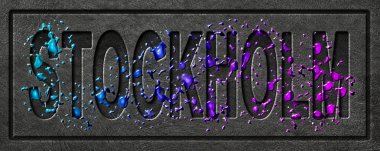 Neon Stockholm Parıltısı, Renk Sıçratma Şehri