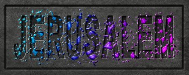 Neon Kudüs Parıltısı, Renk Sıçratma Şehri